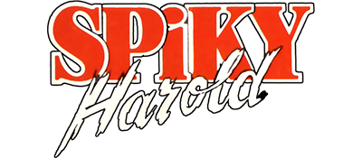 Spiky Harold logo for ZX Spectrum